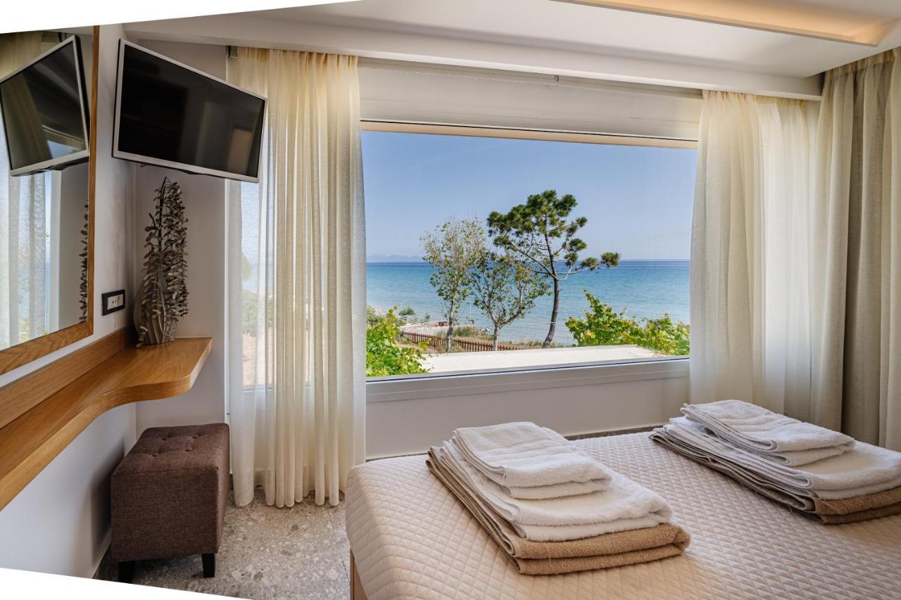 Addimare Sea View Villa, And Events Venue Alikész Kültér fotó