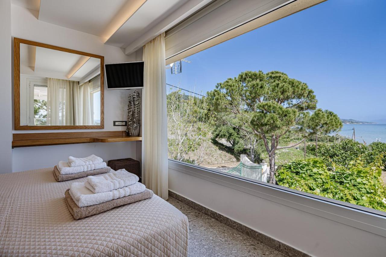 Addimare Sea View Villa, And Events Venue Alikész Kültér fotó