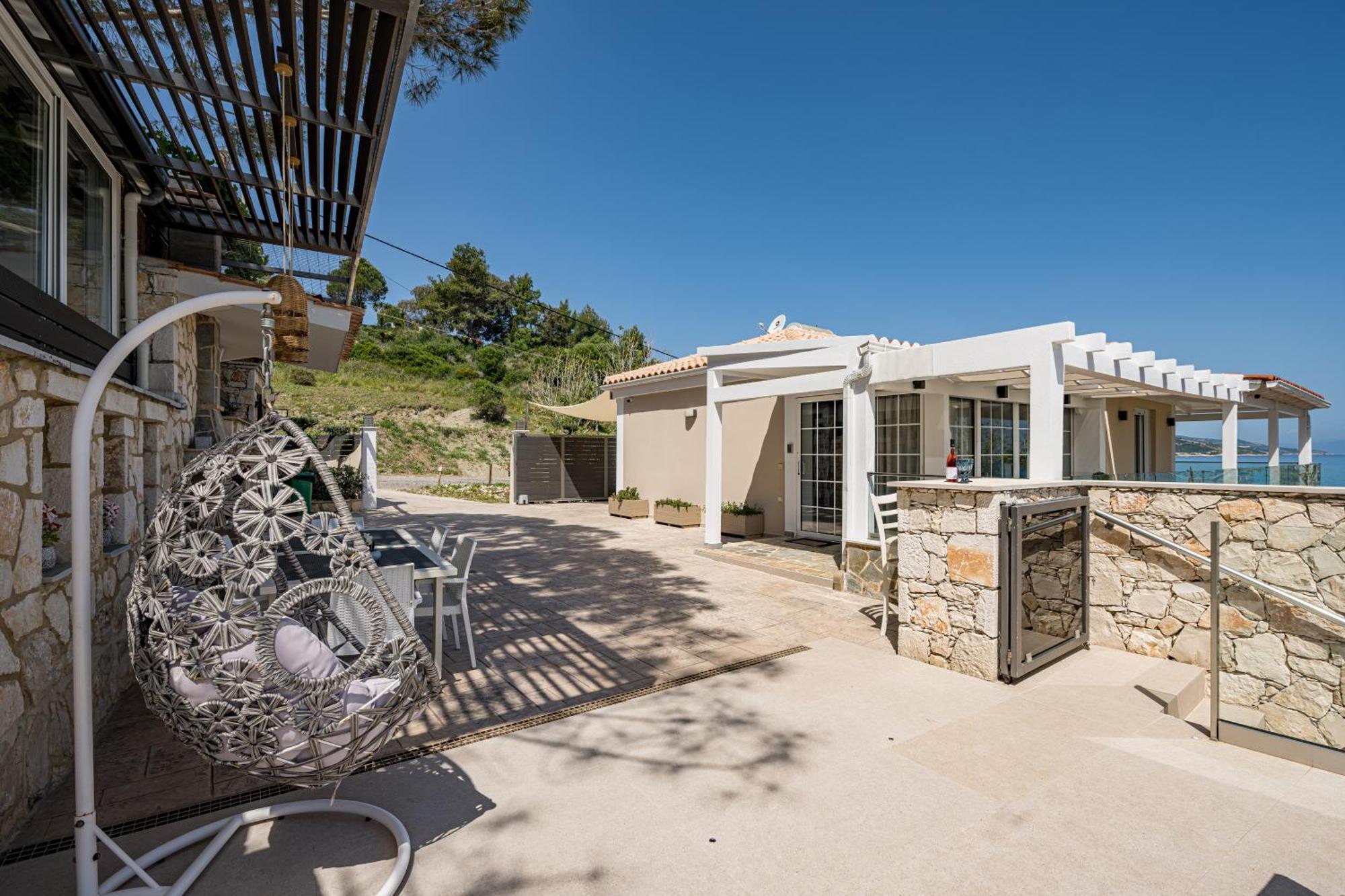 Addimare Sea View Villa, And Events Venue Alikész Kültér fotó